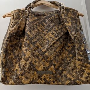 Vera Wang Snakeskin Tote